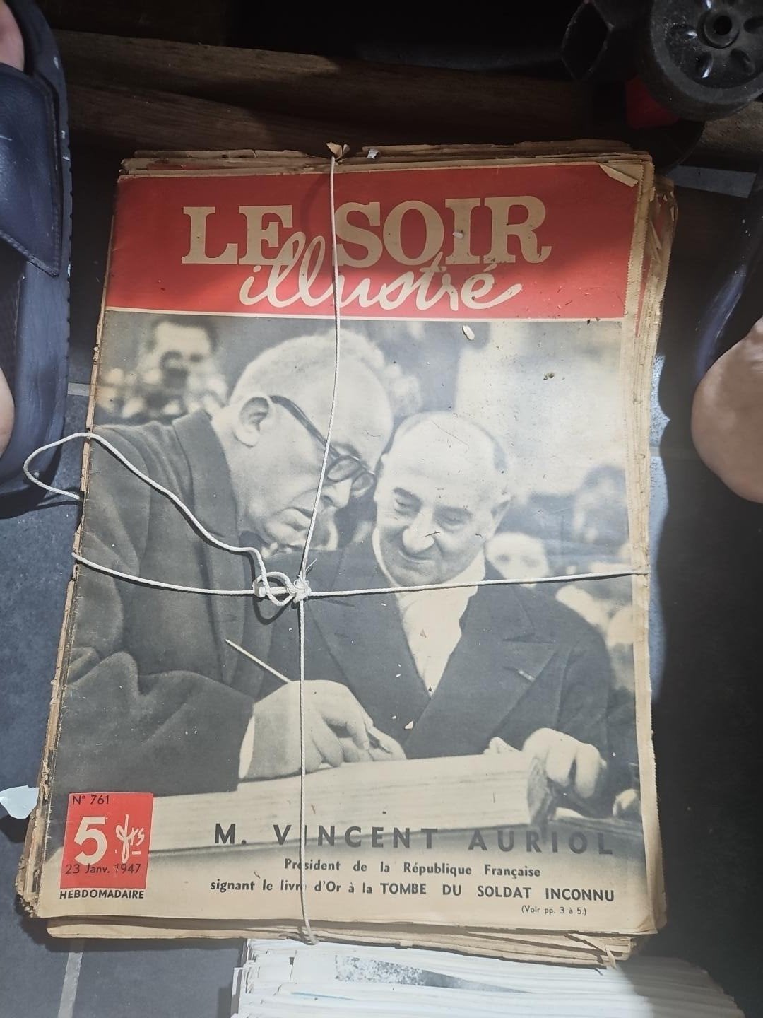 vieux journaux  lot, Enlèvement