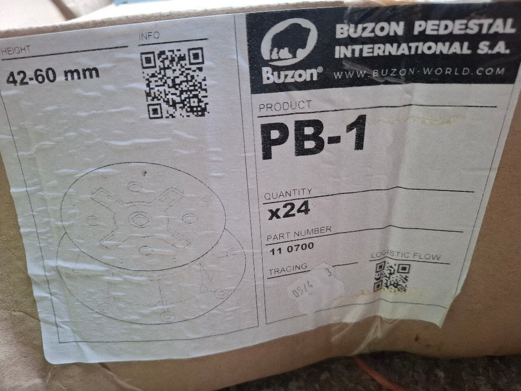 26 plots Buzon PB-1, Enlèvement, Neuf