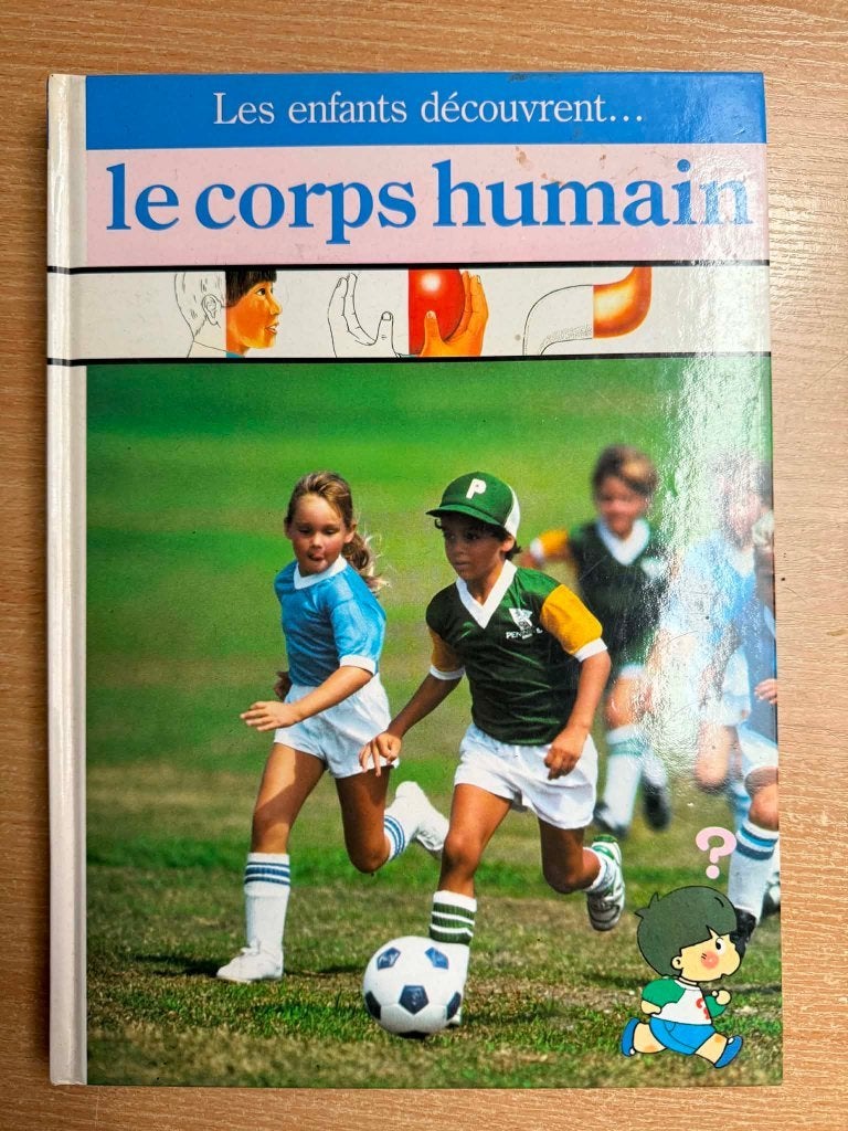 Livre le corps humain, Enlèvement, Comme neuf