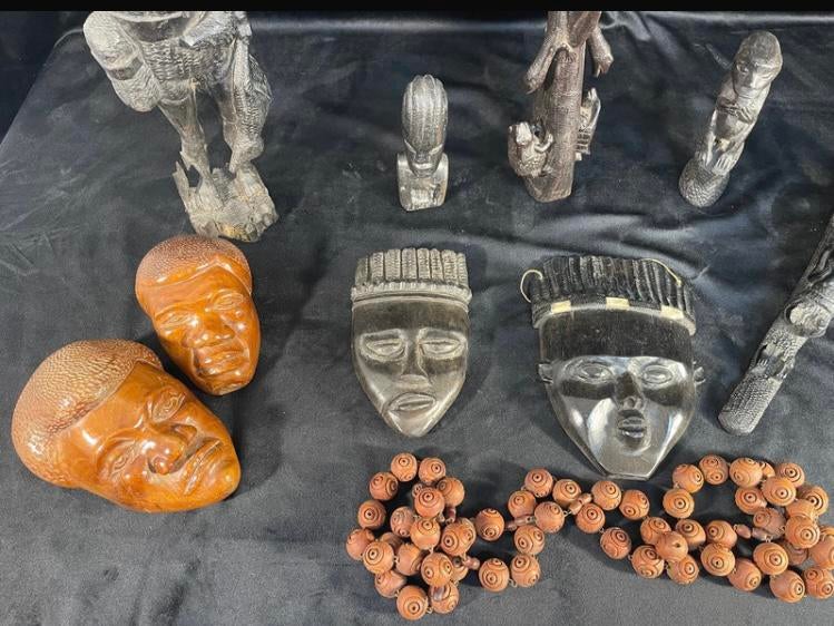 Lot de sculptures africaines, Antiquités & Art, Enlèvement ou Envoi