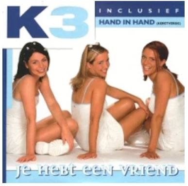 K3  -  je hebt een vriend, Enlèvement, Comme neuf, Chanson réaliste ou Smartlap