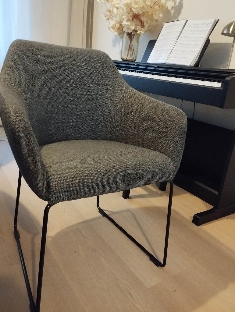 Chaise de salle à manger Ikea Tossberg, Maison & Meubles, Enlèvement, Utilisé, Noir, Cinq, Six Chaises ou plus