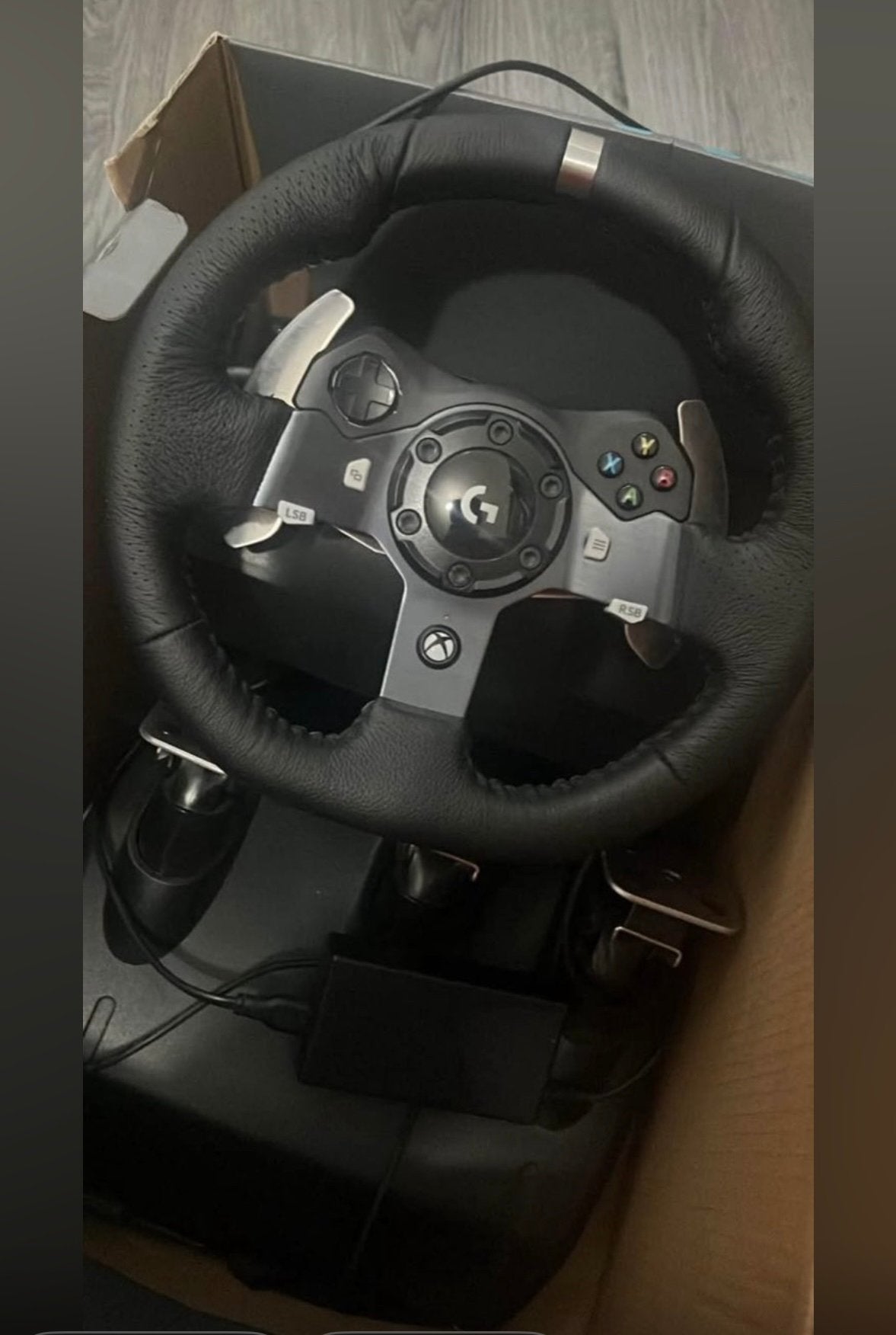 Gaming wheel, Ophalen, Zo goed als nieuw