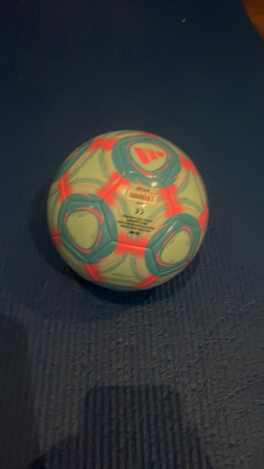 Mini-ballon Messi bleu-rose, Envoi, Comme neuf, Ballon