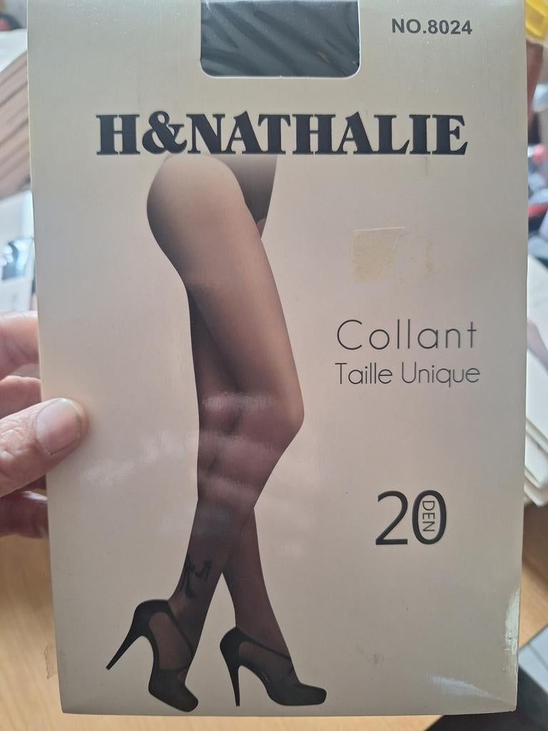 H&Nathalie, panty's met design, Kleding | Dames, Leggings, Maillots en Panty's, H&nathalie, Zwart, Nieuw, Overige maten