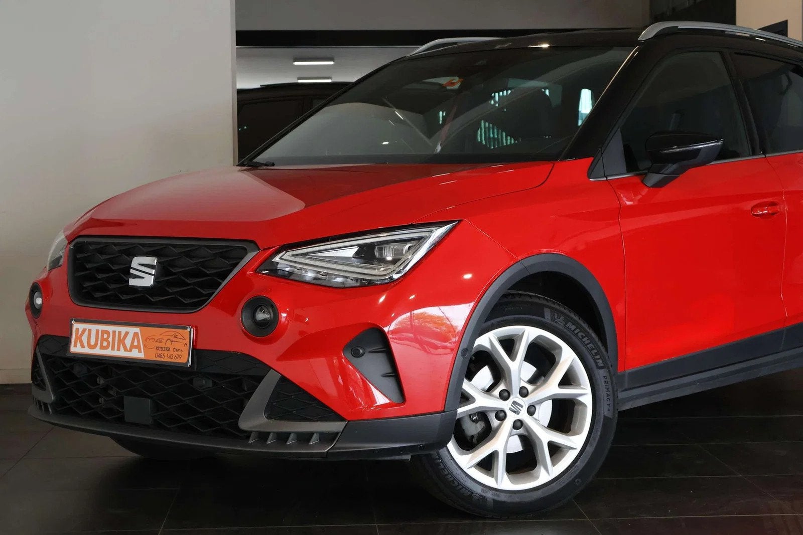 SEAT Arona Arona 1.0 TSI FR Edition ZetelV Camera LijnA BTW*, Autos, Seat, Rouge, Achat, Entreprise, Noir