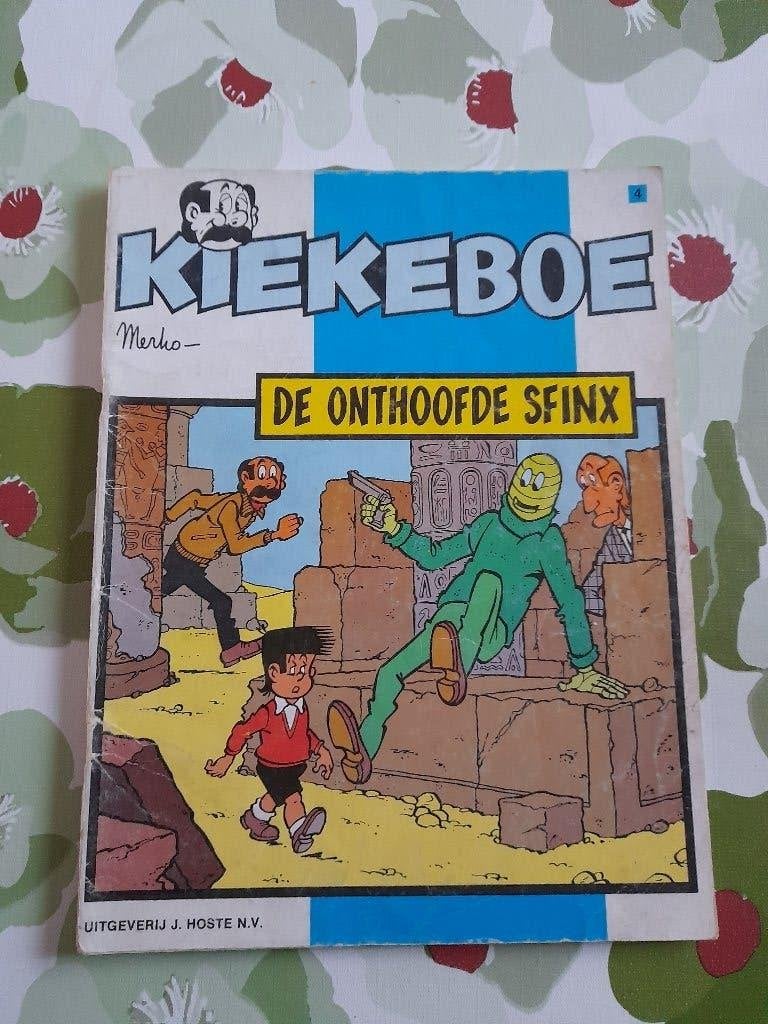 Kiekeboe nr 4 De onthoofde sfinx "eerste druk 1979, Enlèvement ou Envoi, Utilisé