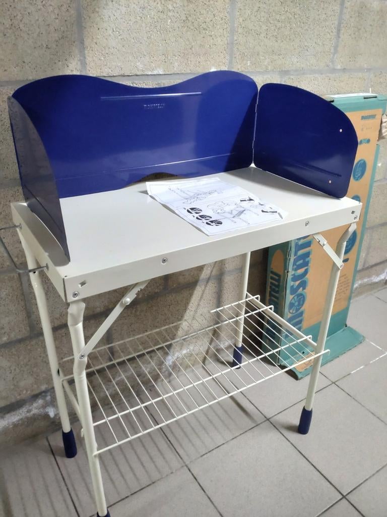 Camping keukentafel voor fornuis, Caravans en Kamperen, Ophalen, Zo goed als nieuw, Campingmeubel-accessoire