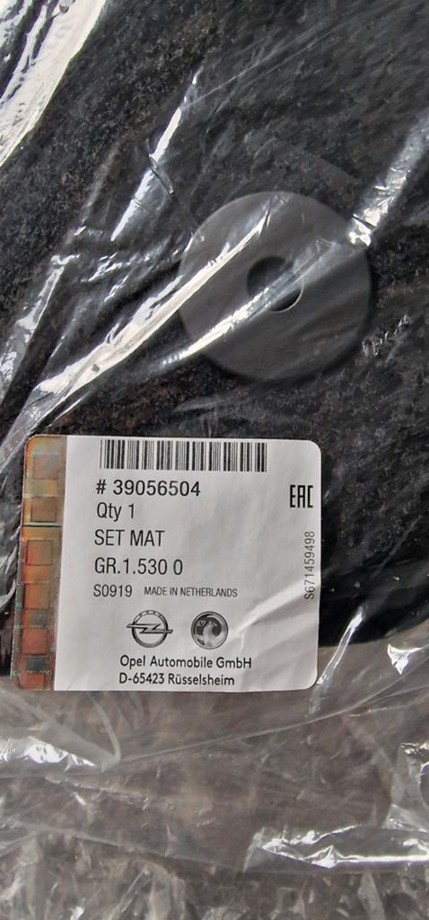 Nieuwe Originele Opel Astra K automatten 4 stuks, Ophalen, Nieuw