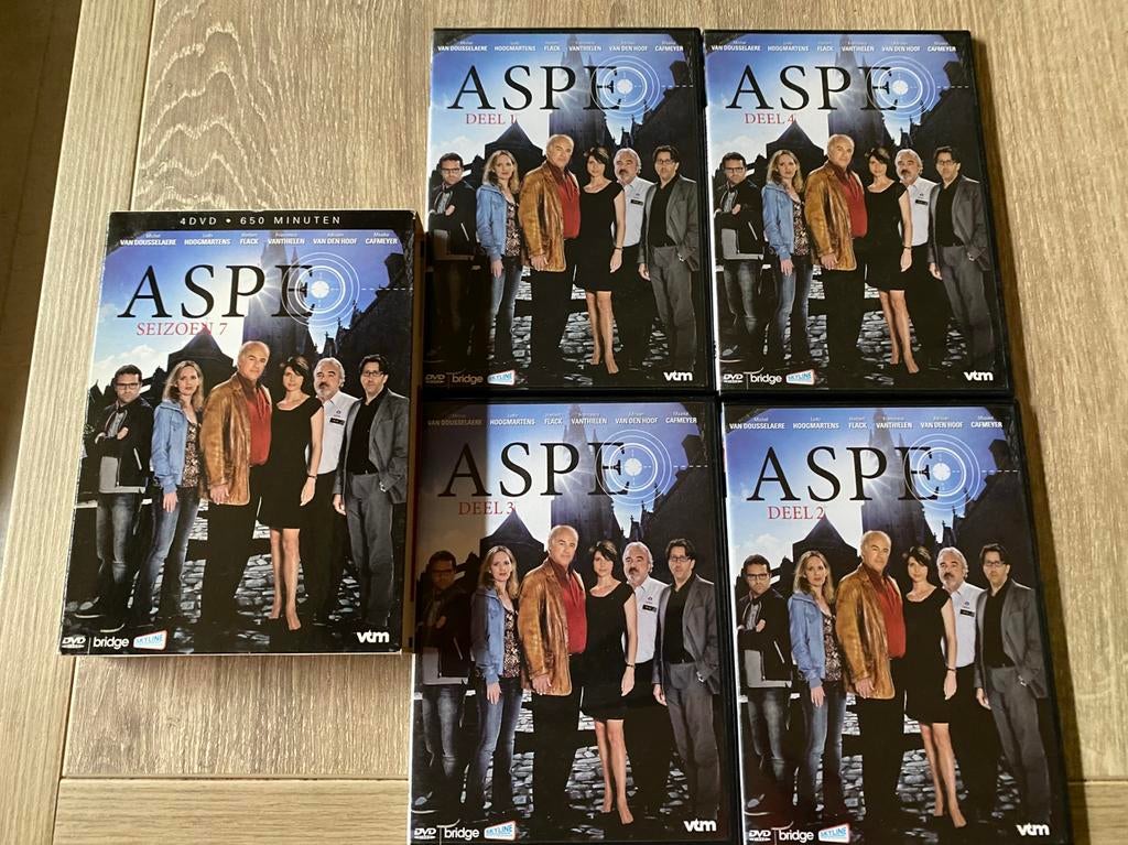🔥 Dvdbox Aspe seizoen 7, Ophalen of Verzenden, Zo goed als nieuw