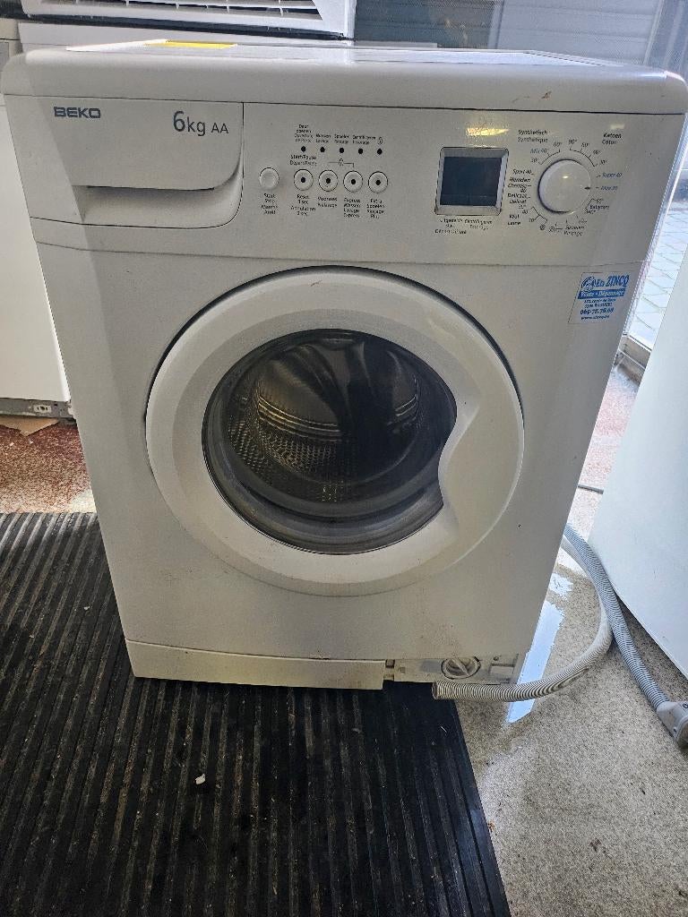 Machine a laver beko, 6 à 8 kg, Programme lavage à la main, Chargeur frontal, Enlèvement