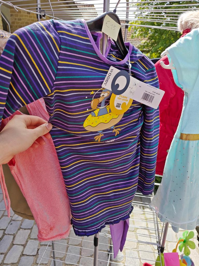 Woody kinderpyjama 6 jaar, Ophalen