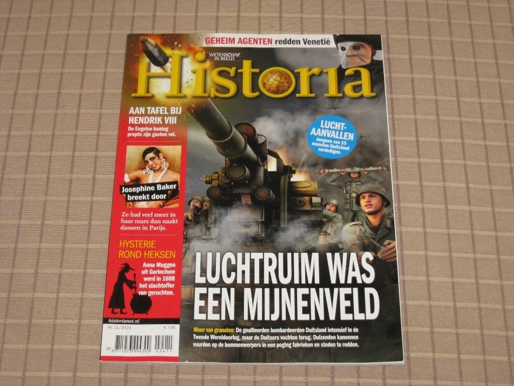 Tijdschrift Historia 11/2024, Verzenden, Tijdschrift