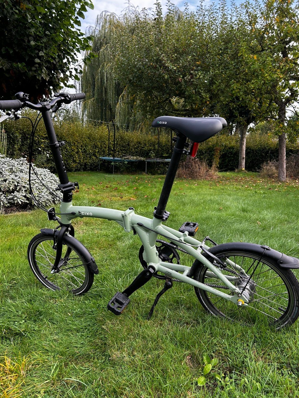 Beixo crosstown plooifiets, 16 tot 18 inch, Versnellingen, Zo goed als nieuw, Totaal opvouwbaar