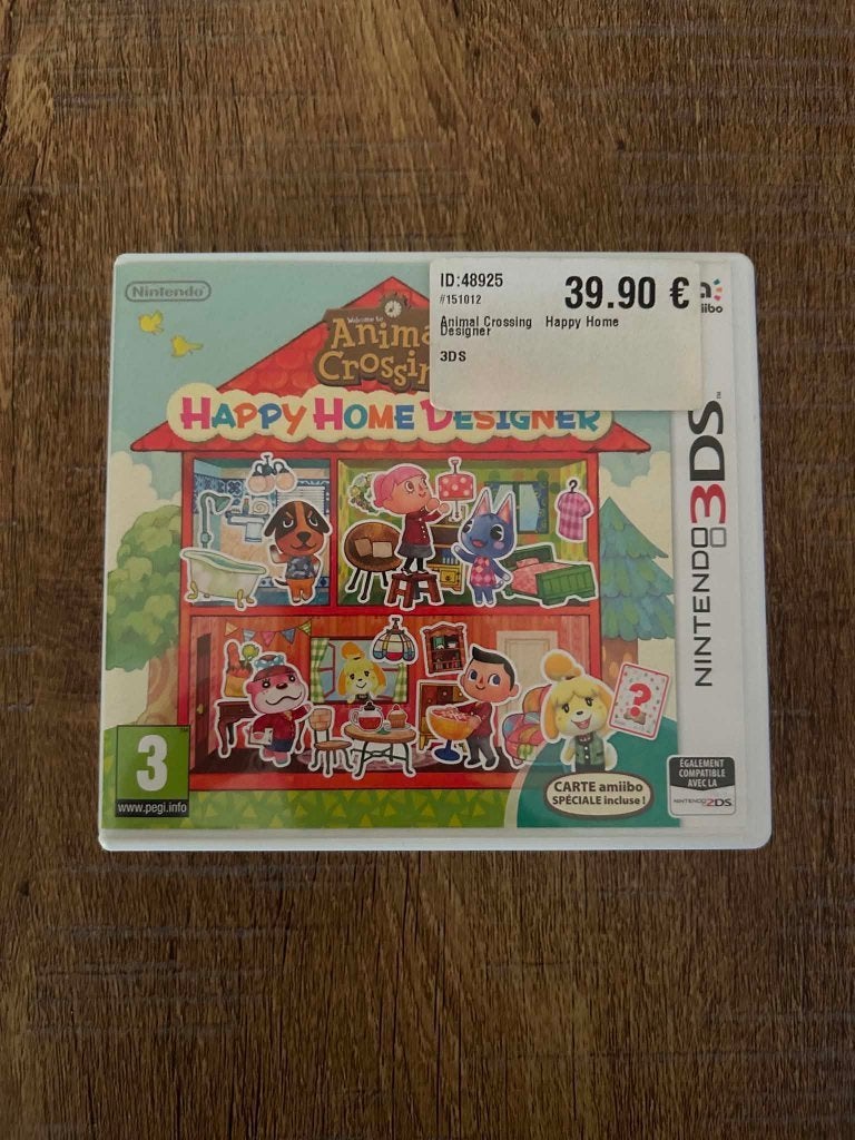 Jeux 3DS : Animal Crossing : Happy Home Designer, Games en Spelcomputers, Games | Nintendo 2DS en 3DS, Ophalen, 1 speler, Zo goed als nieuw