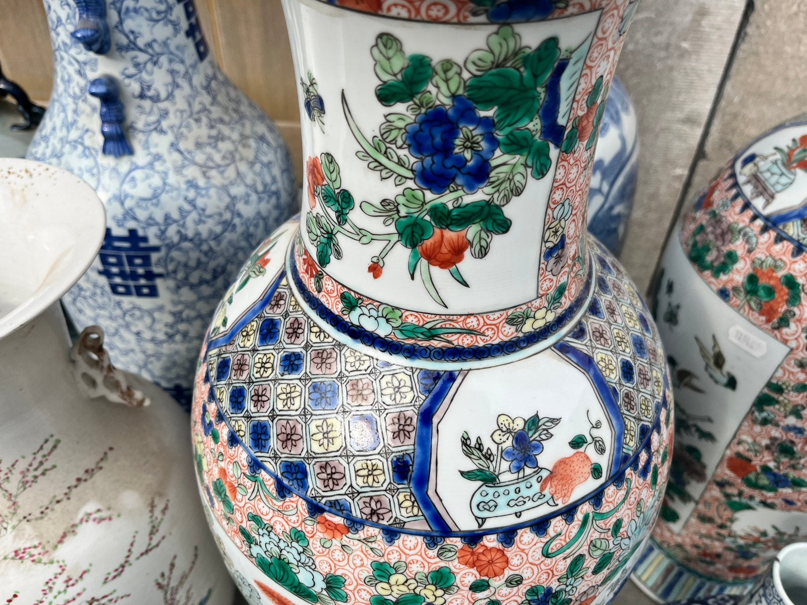 lot Chinese vazen, Antiek en Kunst, Ophalen