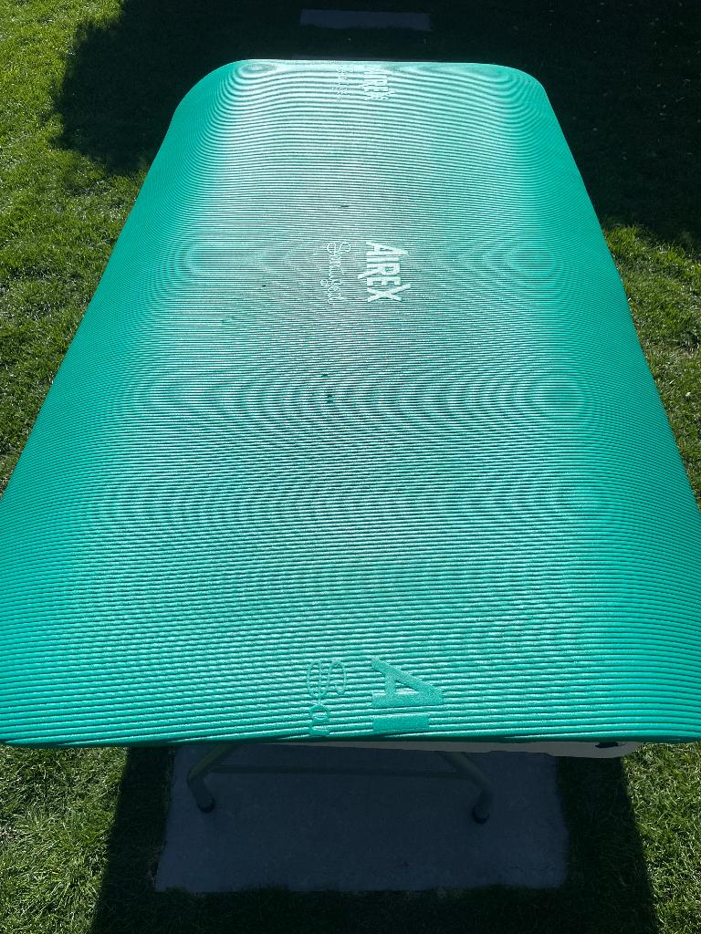Tapis de gym Airex 185x100, Enlèvement, Utilisé, Tapis de fitness