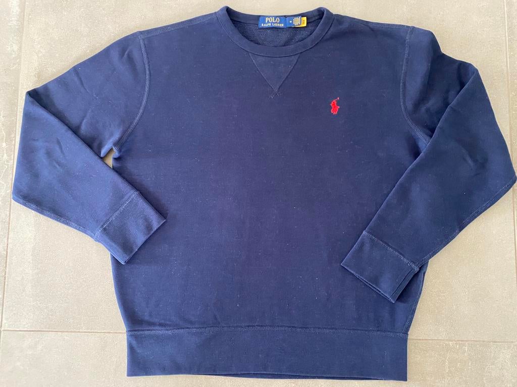 Sweater Ralph Lauren maat M, Enlèvement ou Envoi, Comme neuf, Taille 48/50 (M), Bleu