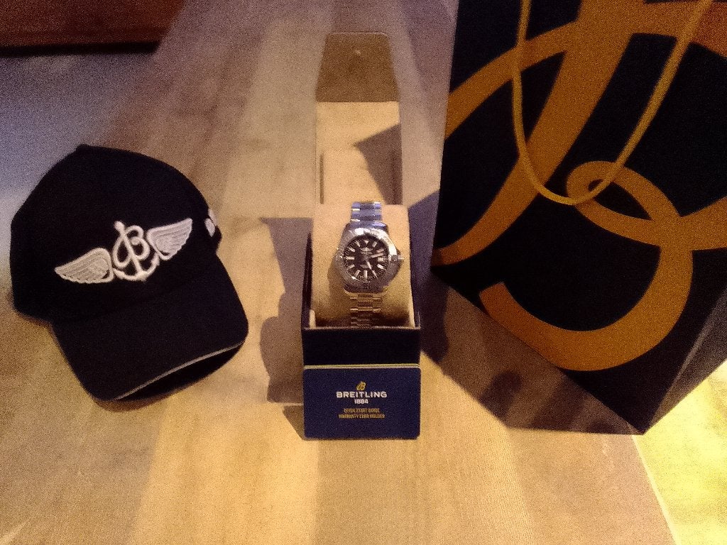 Breitling Avenger 43, Ophalen, Staal, Staal, Breitling
