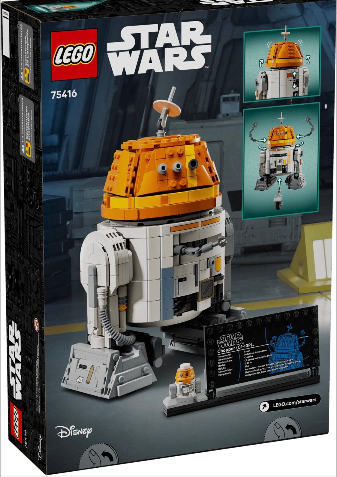Lego 75416, Ophalen, Zo goed als nieuw, Compleet, Lego
