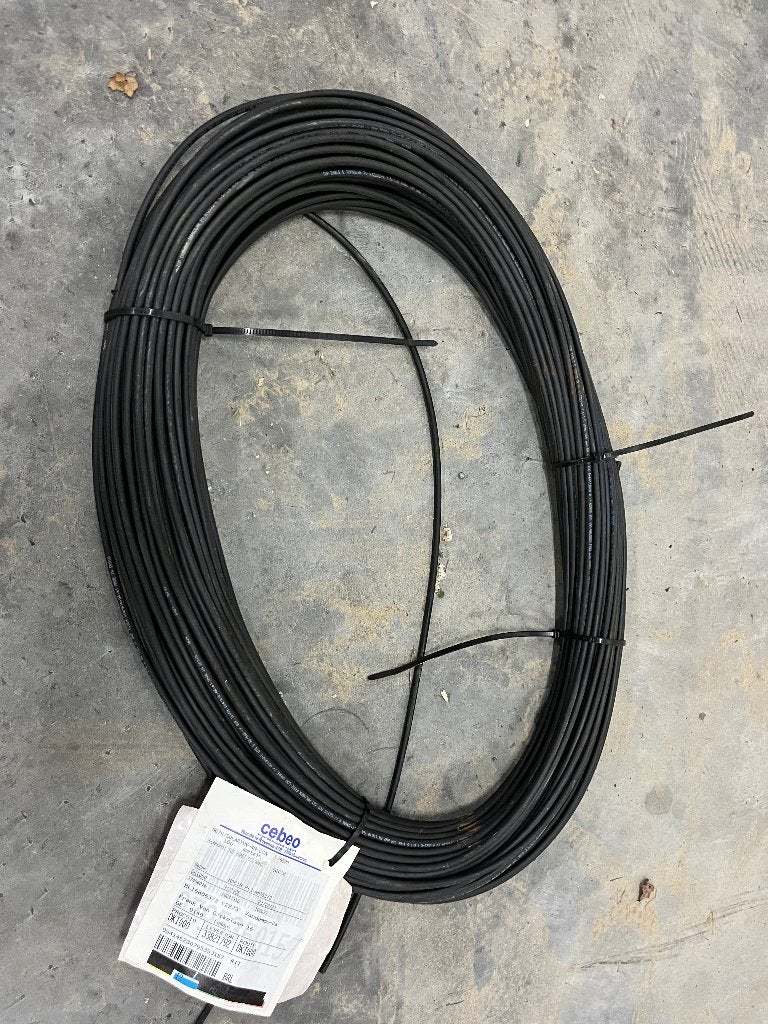 Solarkabel 4mm² zwart 100m CCA, Doe-het-zelf en Bouw, Elektriciteit en Kabels, Ophalen, Nieuw