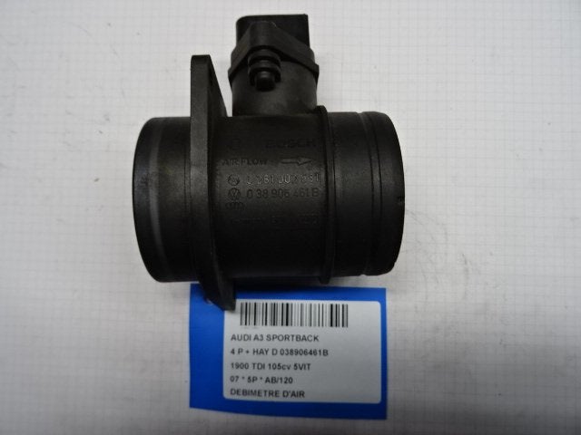 DÉBITMÈTRE Audi A3 Sportback (8PA) (038906461B), Utilisé, Audi