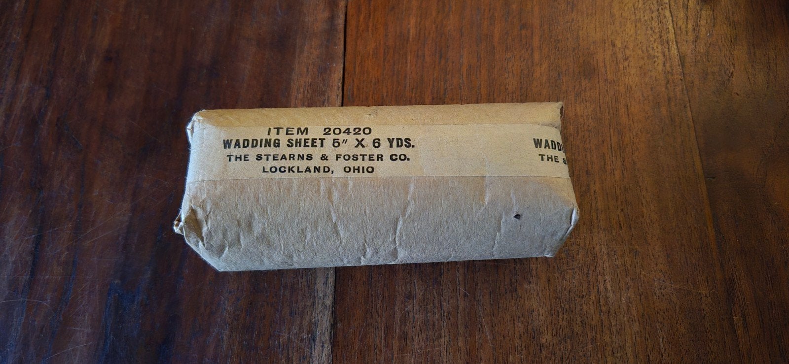 US MD item 20420 wadding sheet 5x6 yds, Enlèvement ou Envoi, Armée de terre, Autres types