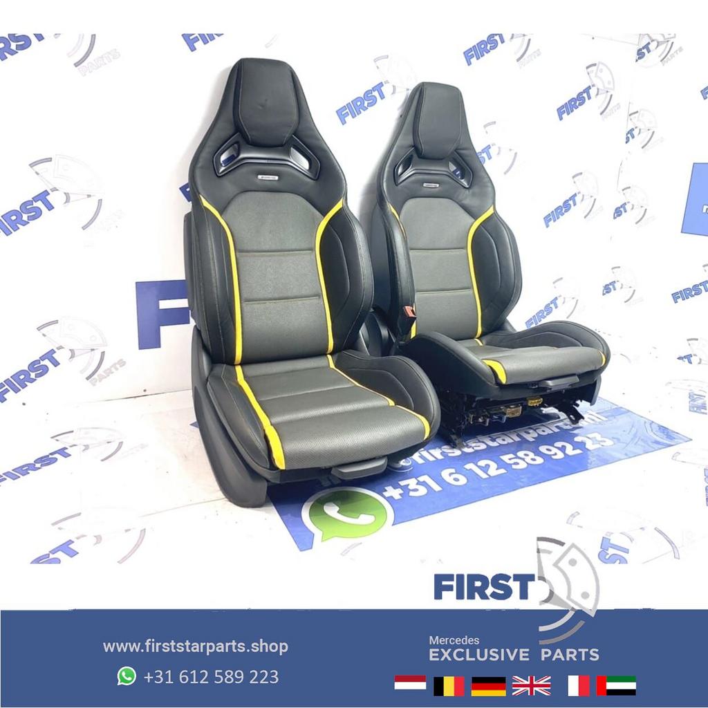 W177 V177 A45 A45S AMG PERFORMANCE KUIP STOELEN SET GEEL W11, Utilisé, -, -, Enlèvement ou Envoi
