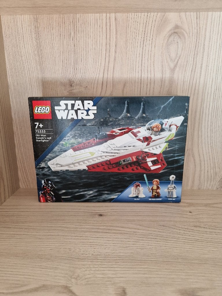 LEGO De Jedi Starfighter van Obi-Wan Kenobi (75333), Star Wars, Lego, Nieuw, Complete set
