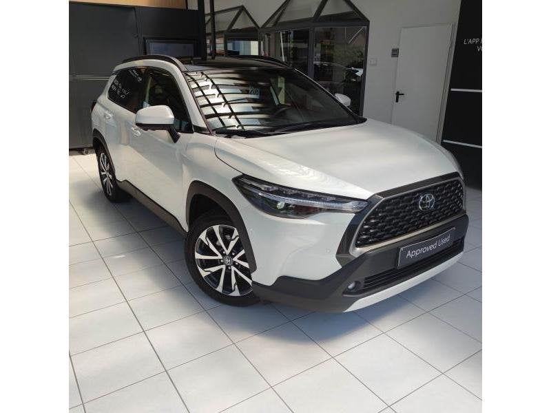 Toyota Corolla Cross Premium, Auto's, Euro 6, Wit, 5 deurs, Hybride Elektrisch/Benzine