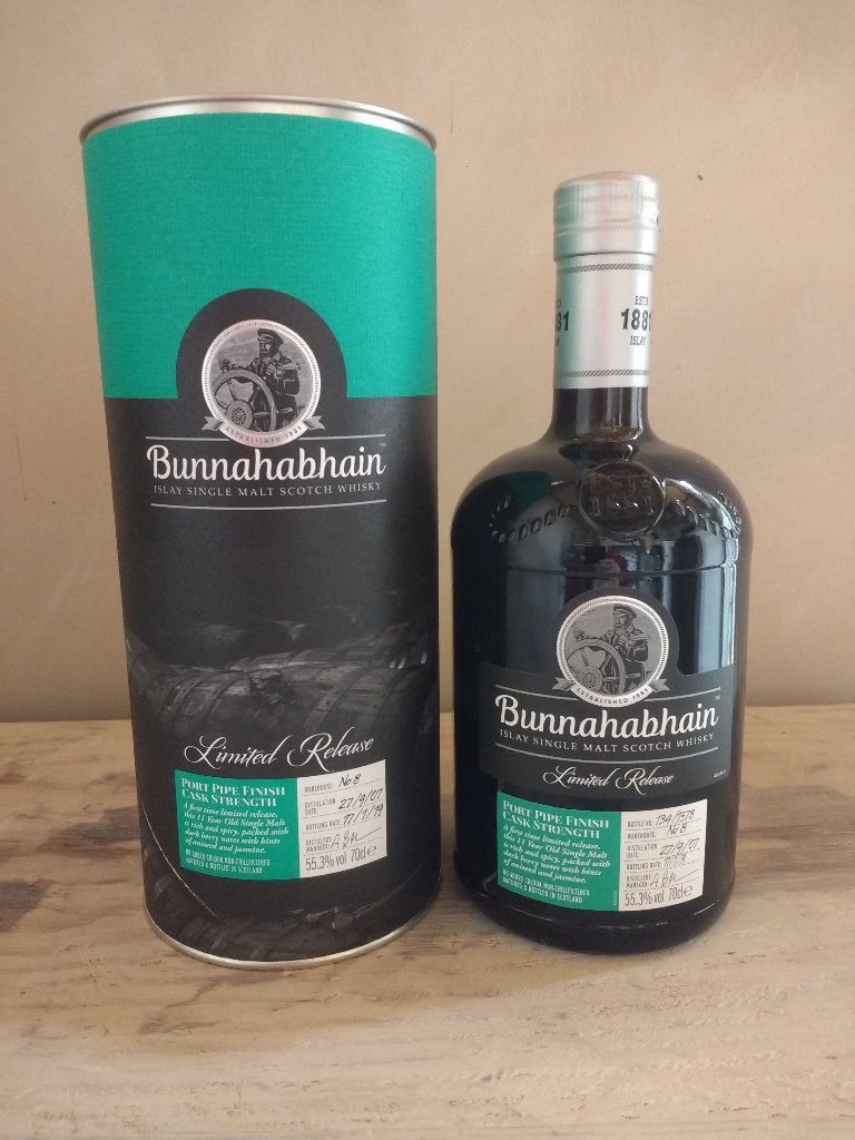 Whisky: Bunnahabhain 2007 Port  Pipe Finish, Verzamelen, Wijnen, Ophalen of Verzenden, Port, Vol