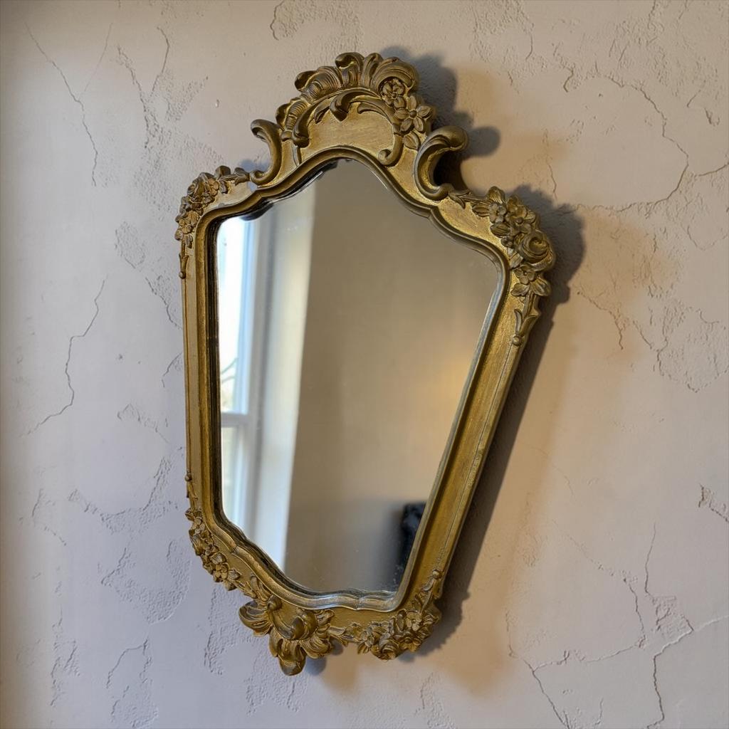 miroir baroque doré vintage/miroir mural, Enlèvement