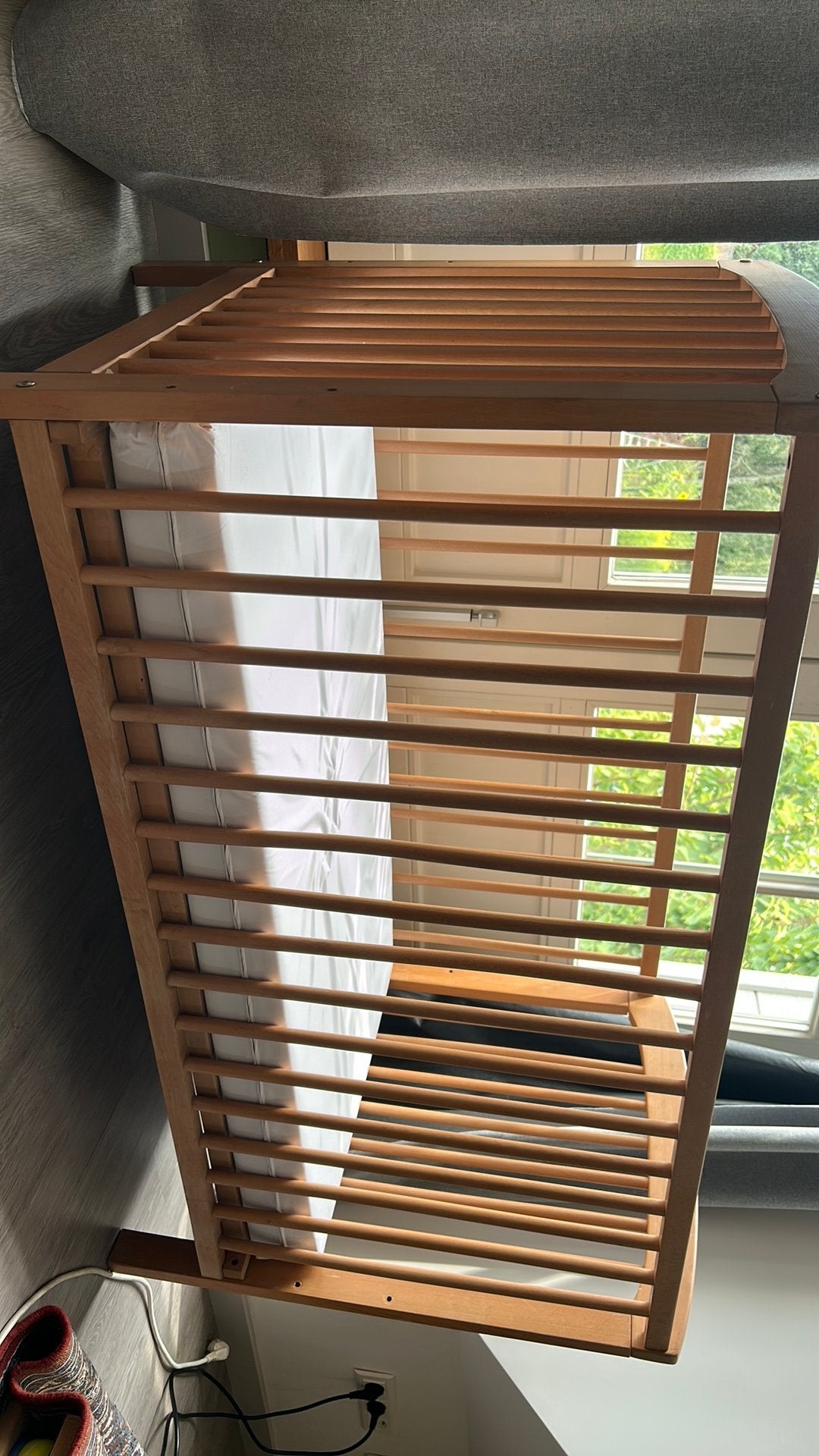 Lit bébé en bois, Enlèvement, Utilisé, Lit