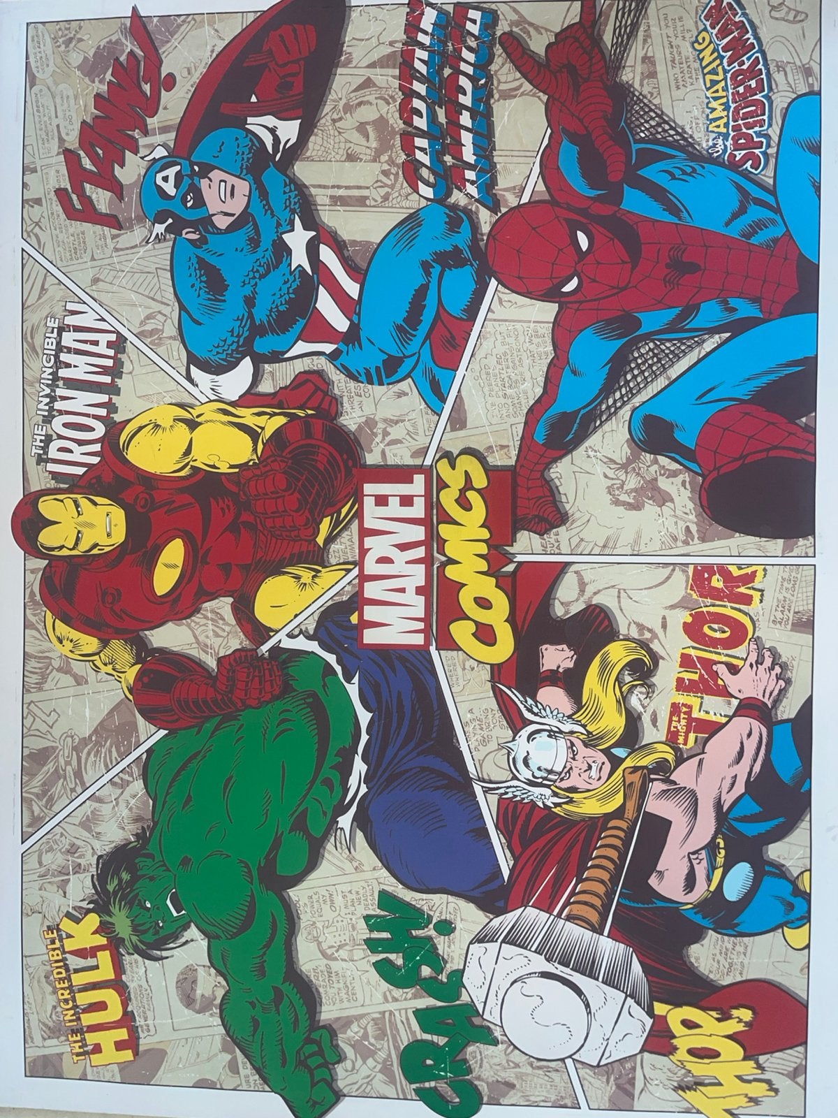 Marvel poster, Ophalen, Personages en Fantasiefiguren
