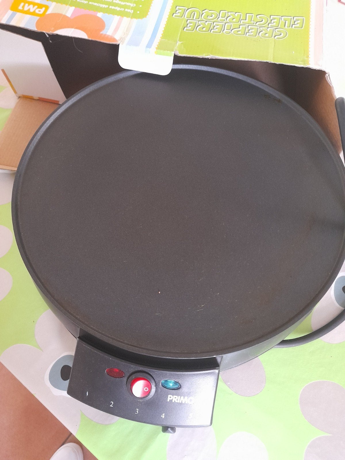 Pannenkoeken maker, Ophalen