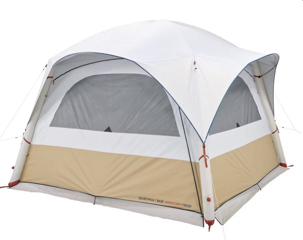 Quechua Base Air Seconds, Caravanes & Camping, Enlèvement, Utilisé, Jusqu'à 4