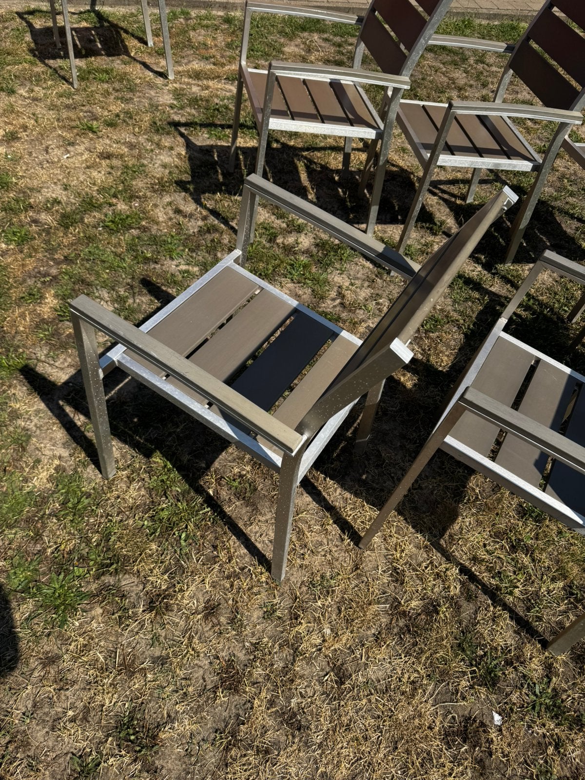 Tuinstoelen, Enlèvement, Utilisé, Autres matériaux, Empilable
