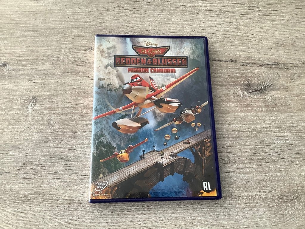 Dinsey-Pixar Planes 2 DVD: Redden en blussen (2014), Cd's en Dvd's, Dvd's | Tekenfilms en Animatie, Zo goed als nieuw, Europees