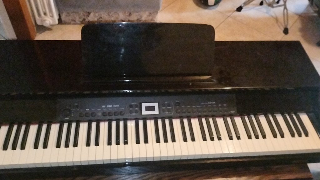 Classic Cantabile DP-88 digitale piano –, Zwart, Digitaal, Ophalen of Verzenden, Zo goed als nieuw