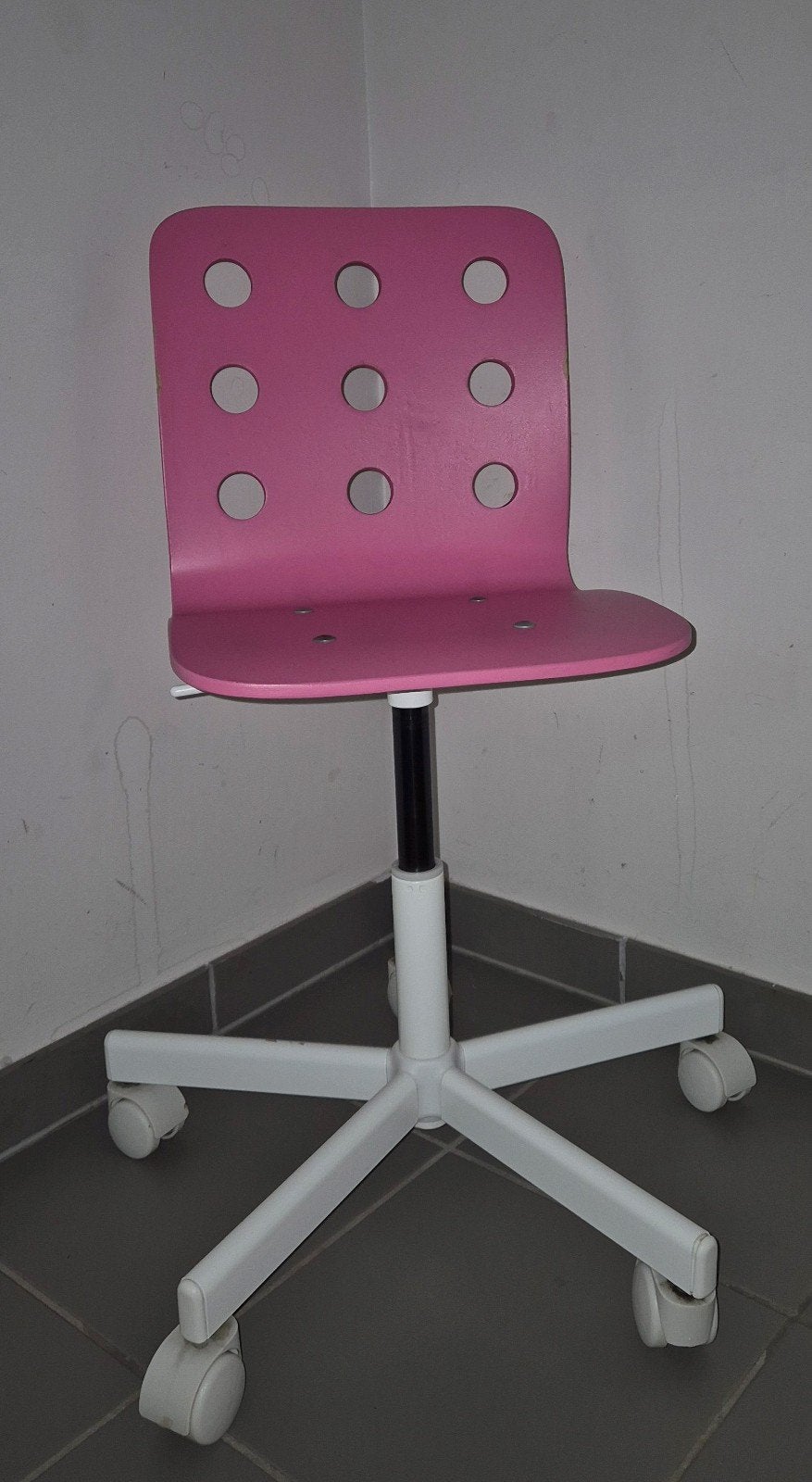 Bureaustoel, Ophalen, Zo goed als nieuw, Roze, Bureaustoel