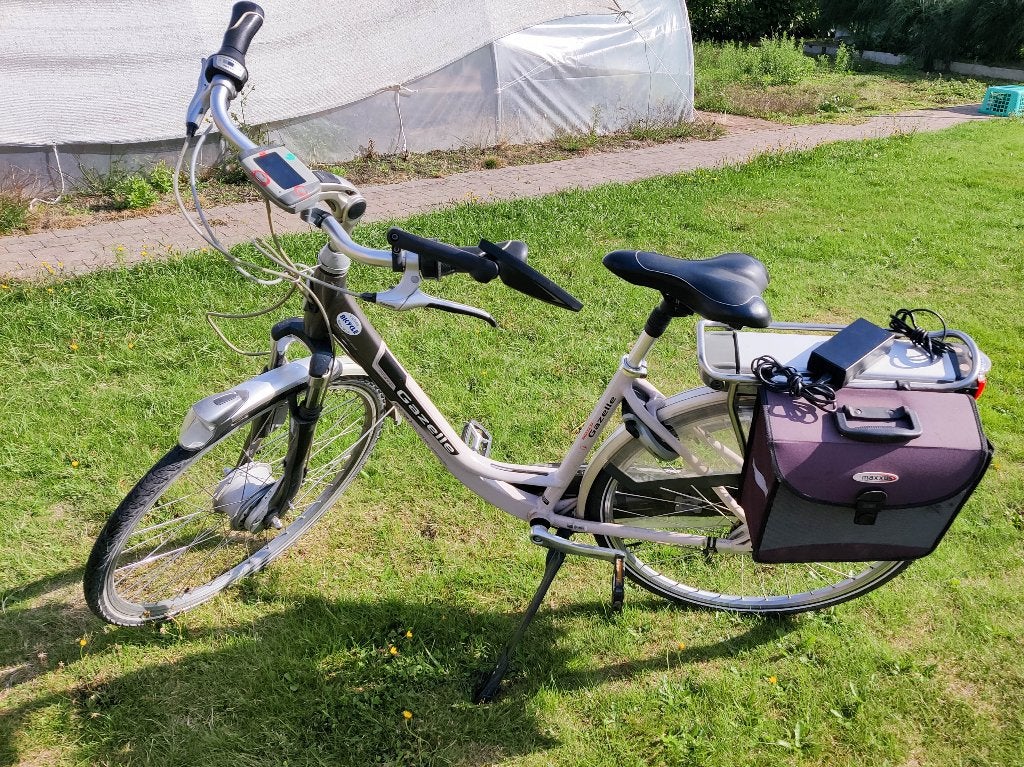 Gazelle: Electrische damesfiets, Vélos & Vélomoteurs, Enlèvement, Utilisé, 47 à 50 cm, Frein à disque