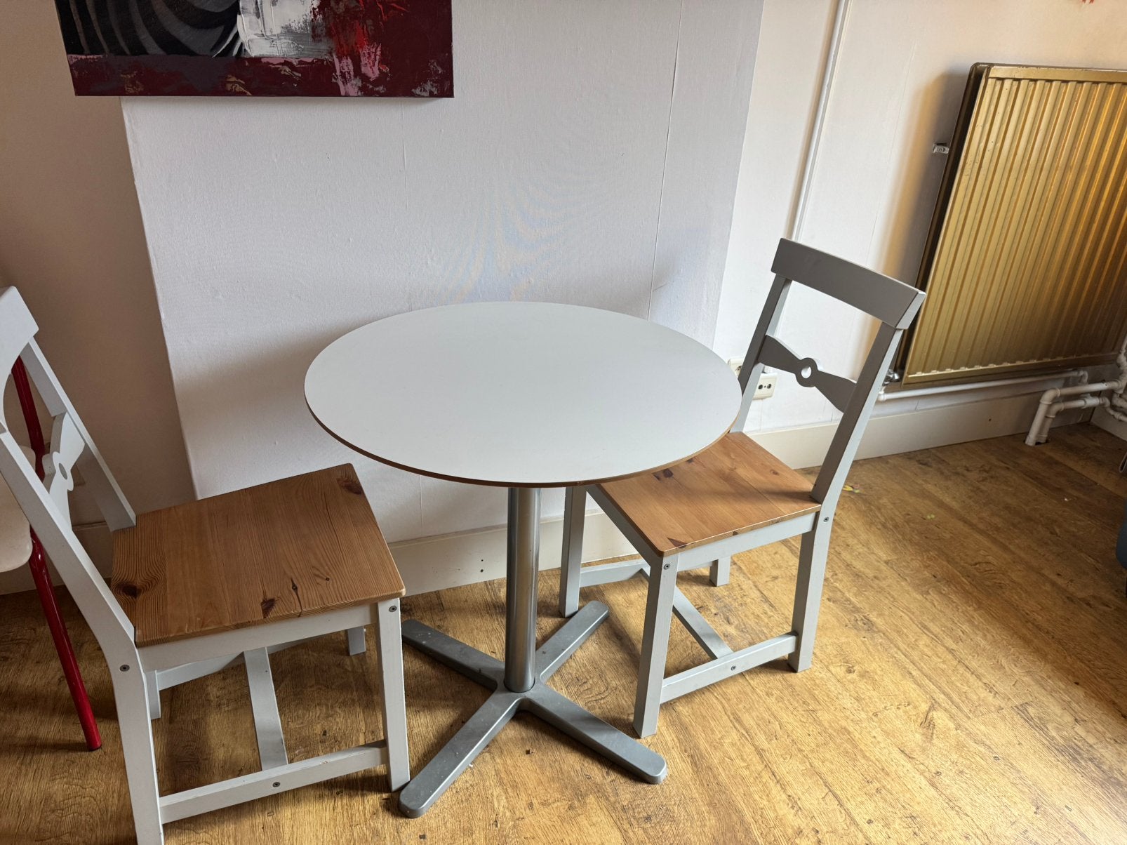 Tafel en stoelen, Maison & Meubles, Enlèvement, Comme neuf
