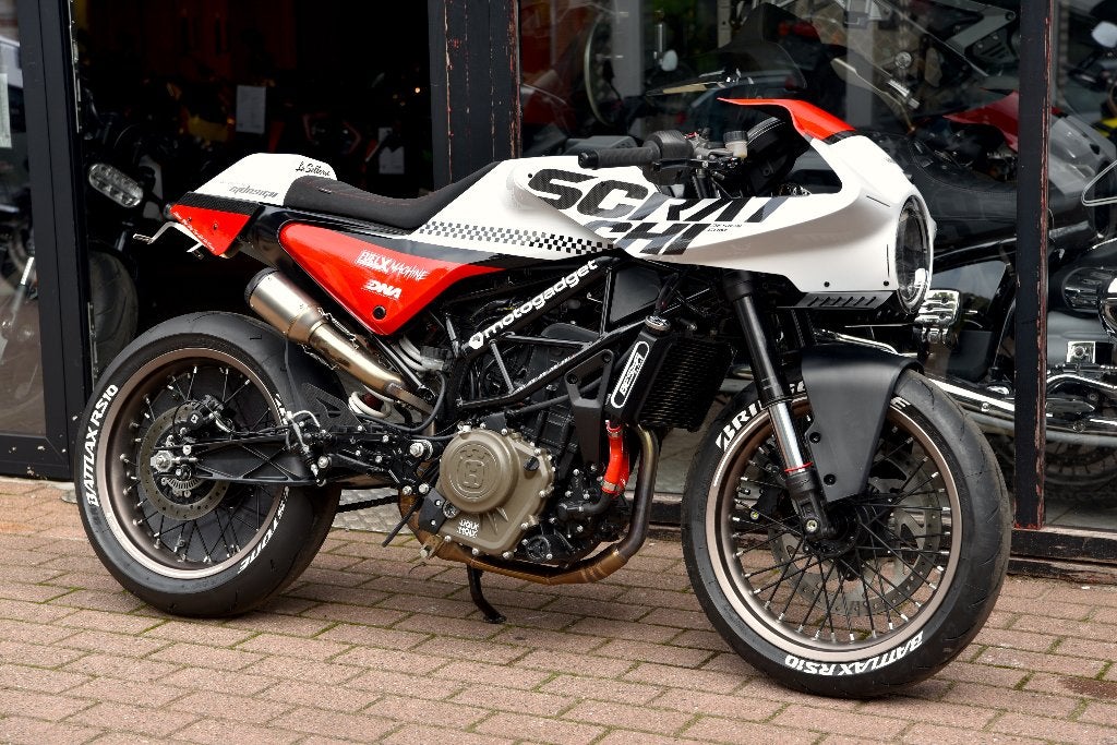 HUSQVARNA VITPILEN 401 BY SCRATCHIDESIGN ***MOTOVERTE.BE***, Motos, Motos | Husqvarna, Entreprise, Occasion, 401 cm³, 12 à 35 kW