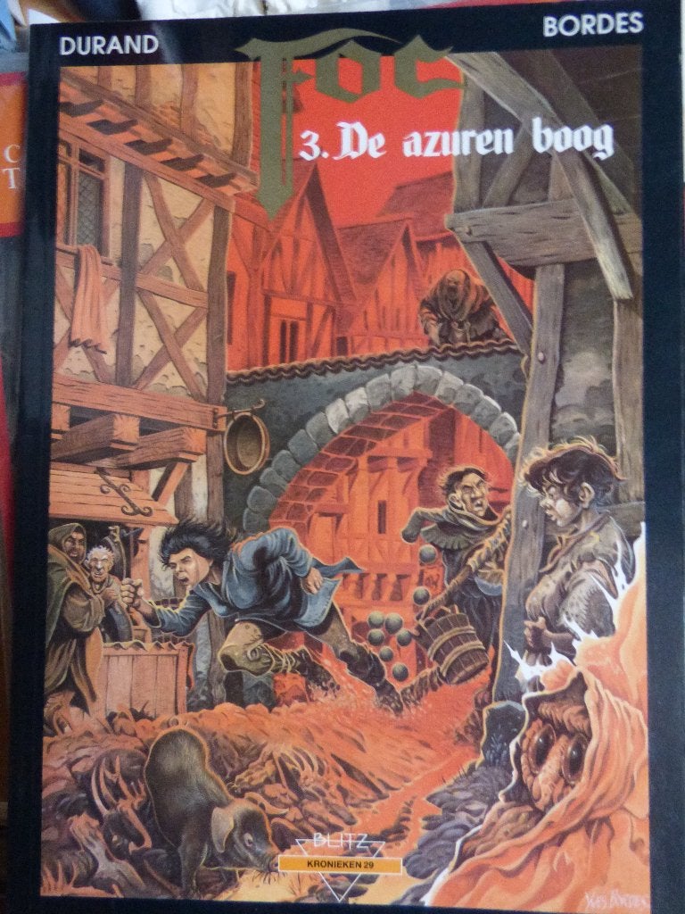FOC  de azuren boog ,       softcover in zeer goede staat, Enlèvement ou Envoi
