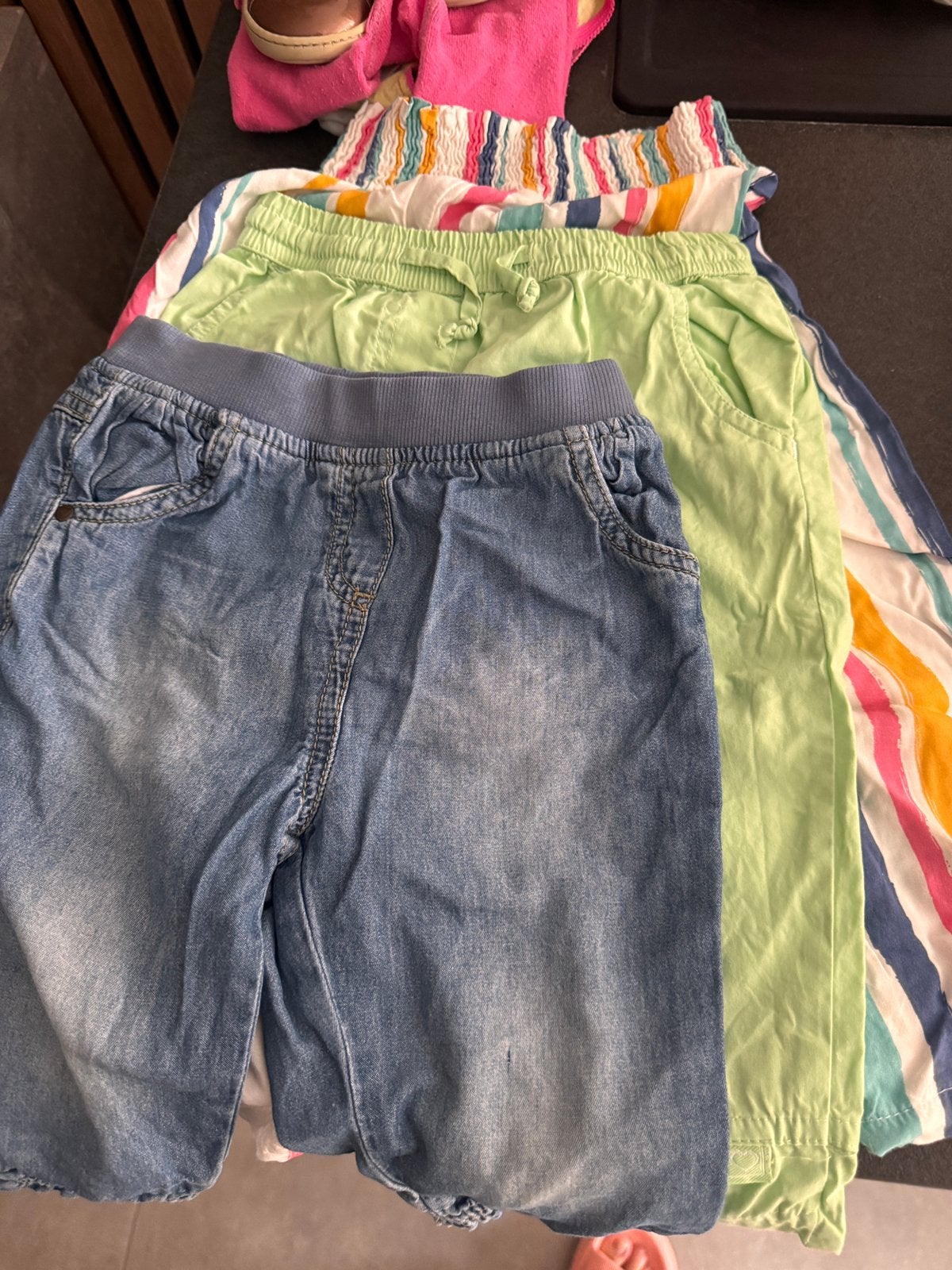 Set van 3 broeks meisjes maat 92, Enfants & Bébés, Vêtements enfant | Taille 92, Enlèvement, Comme neuf
