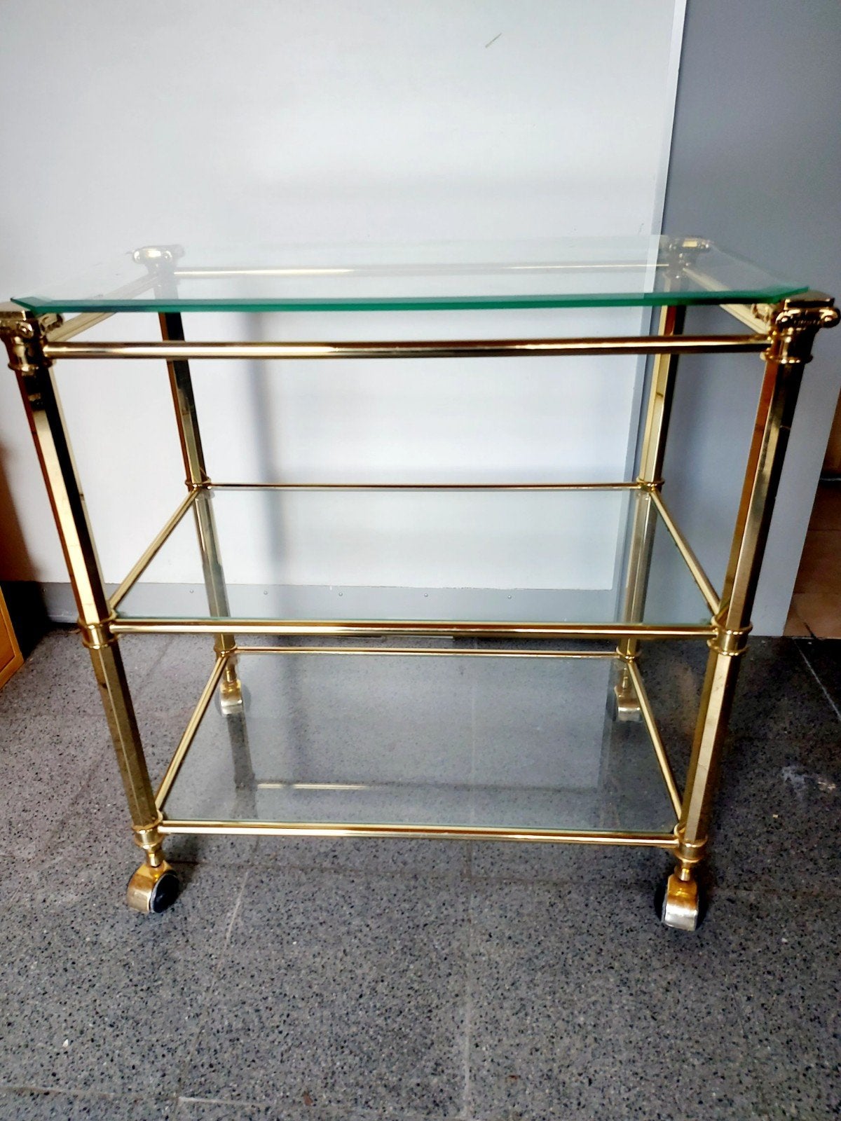 salontafel en bijzet trolly, Antiquités & Art, Antiquités | Argent & Or, Enlèvement