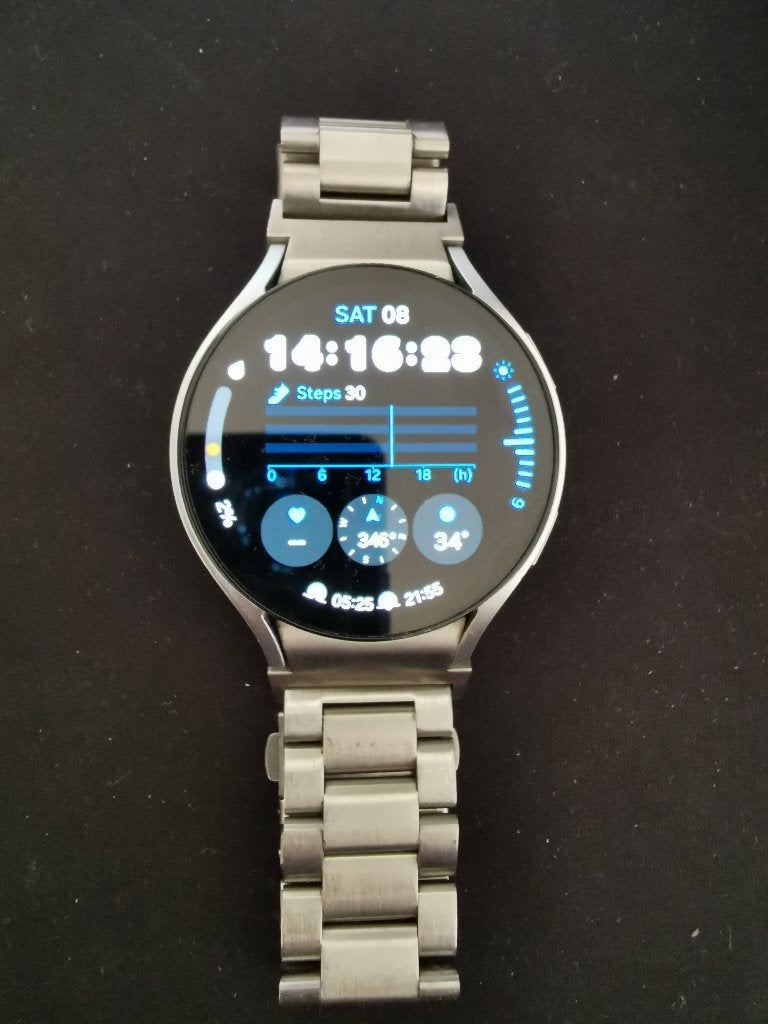Samsung Galaxy Watch6 44 mm Silver, Montre-bracelet, Autres marques, Enlèvement ou Envoi, Acier
