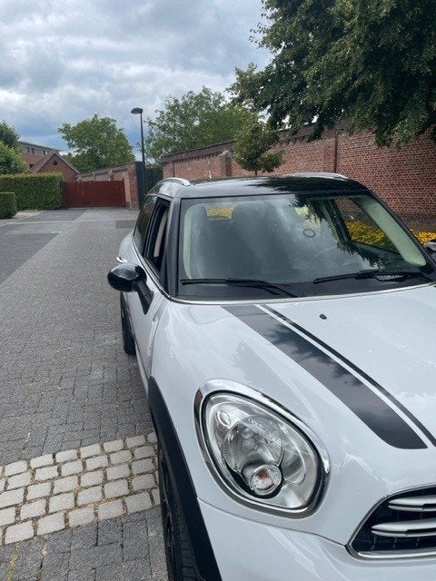 Prachtige Witte MINI Cooper Countryman (2015), Auto's, Mini, Particulier, Cooper, Airbags, Airconditioning, Bluetooth, Centrale vergrendeling