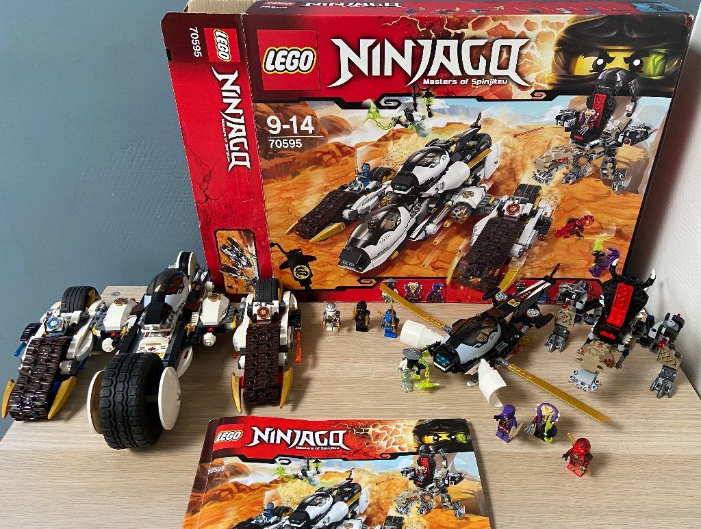 lego ninjago 70595 (ultra stealth raider), Enlèvement ou Envoi, Comme neuf, Autres marques