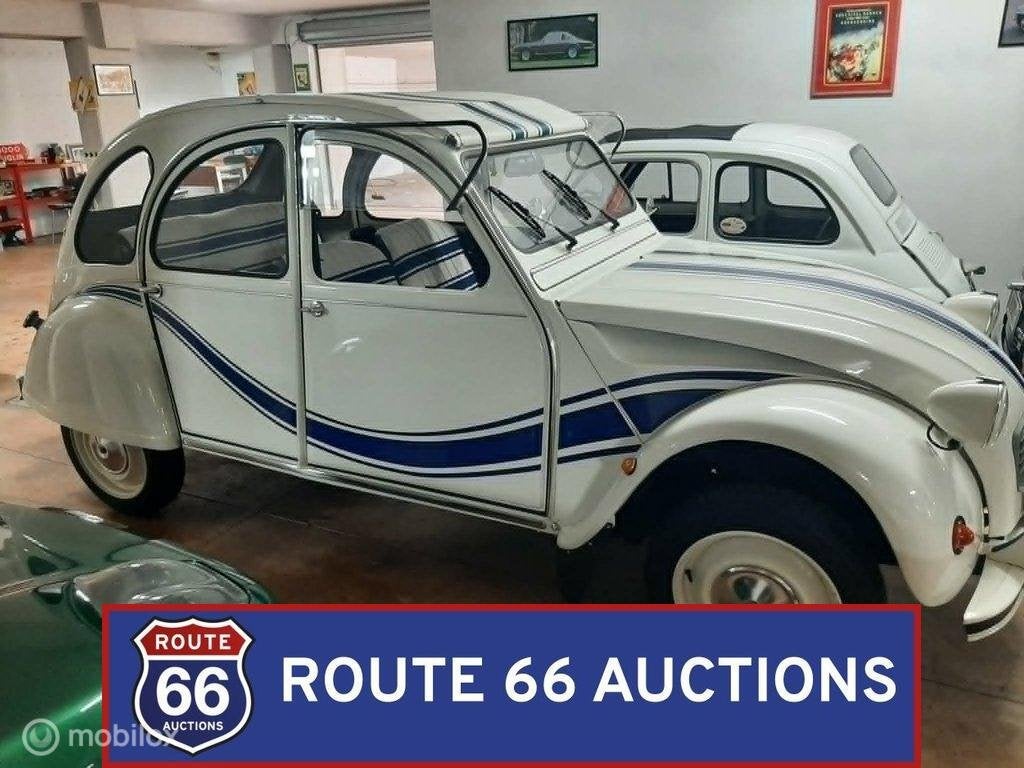 Citroën 2CV6 Transat | 1983 | Route 66 Auctions, Autos, Achat, Entreprise, Citroën, Boîte manuelle